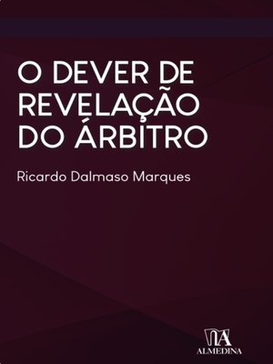 cover image of O Dever de Revelação do Árbitro